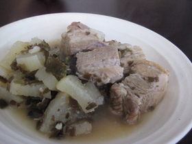 新米主婦の煮物 豚肉とだいこん