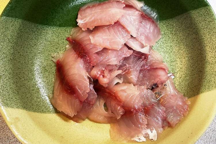 真鯵のお刺身 レシピ 作り方 By 三毛猫調理愛好家 クックパッド 簡単おいしいみんなのレシピが378万品