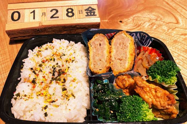 22 1 28 中学生男子お弁当 レシピ 作り方 By Dragonkid クックパッド 簡単おいしいみんなのレシピが373万品