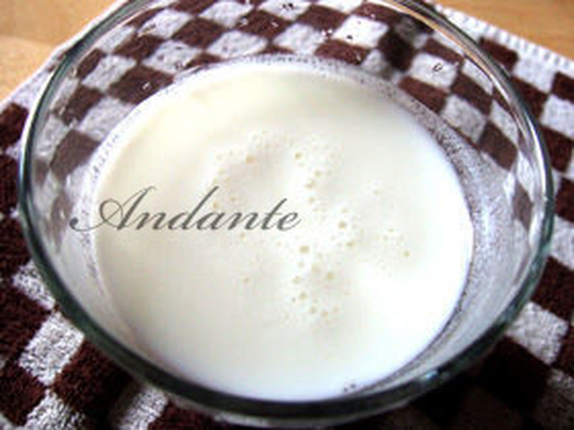 牛乳とレモンでお手軽飲むヨーグルト レシピ 作り方 By ジェルっち クックパッド