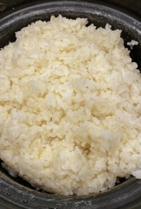 もちもち♪ハリオ雪平鍋で炊く五分付き玄米