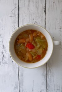 マメロニ野菜スープ♡