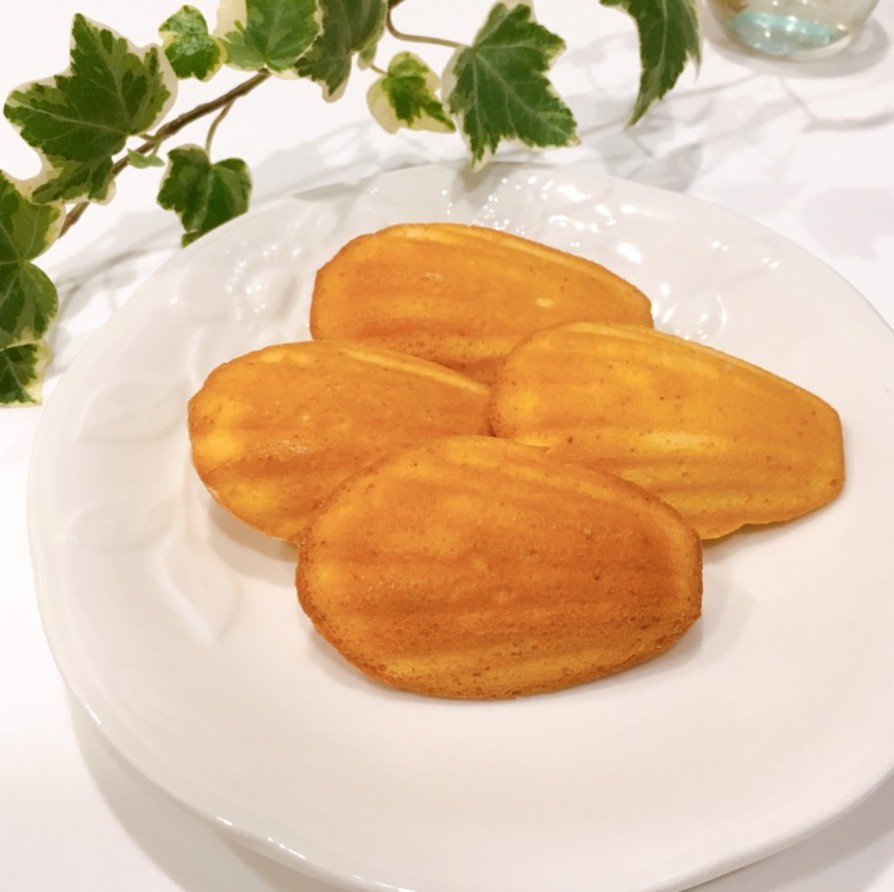 レモンマドレーヌのレシピ