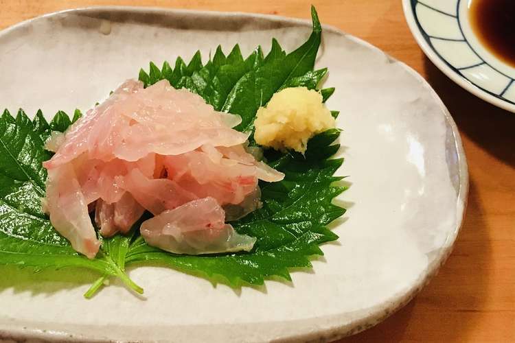 小カワハギの骨付き刺身 レシピ 作り方 By Totoの備忘録 クックパッド 簡単おいしいみんなのレシピが371万品