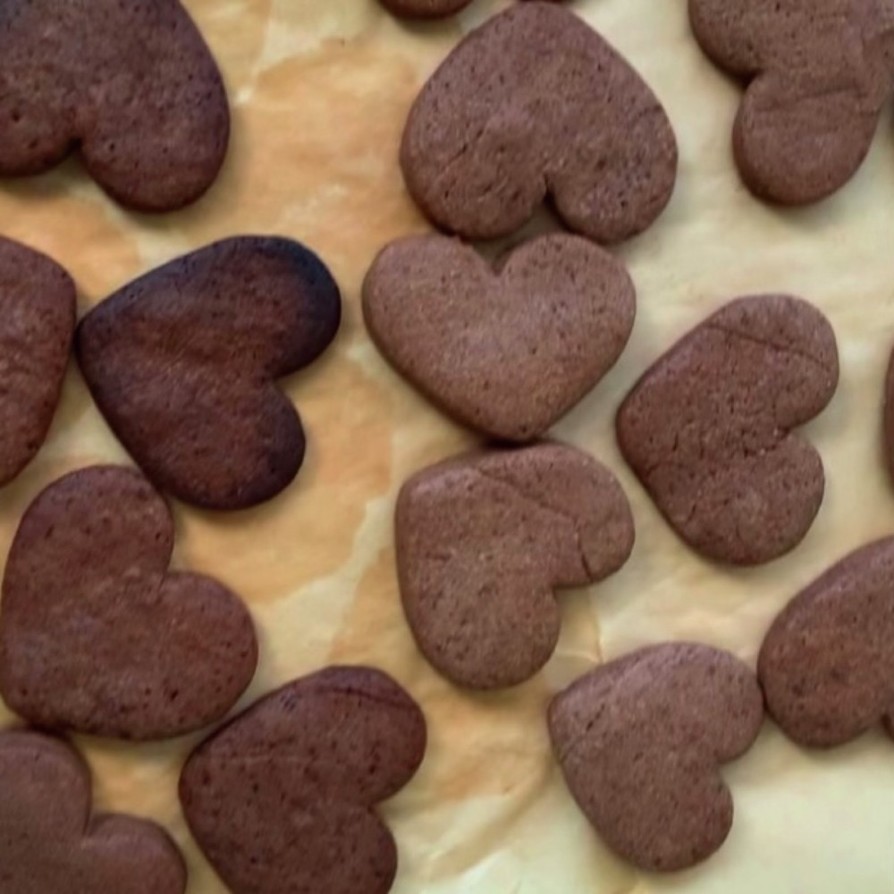バレンタインにも簡単基本のチョコクッキーの画像