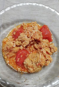 豚挽き肉　トマト煮込み