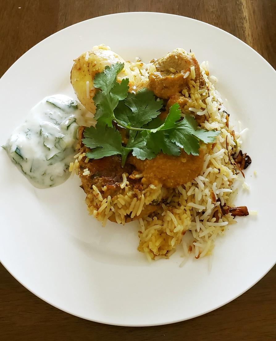 簡単野菜ビリヤニのレシピ