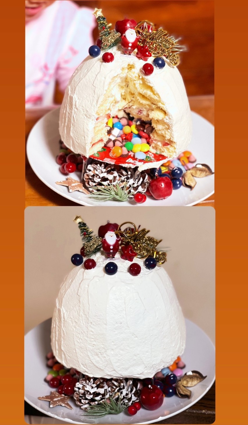 ギミックケーキ（クリスマス仕様）の画像
