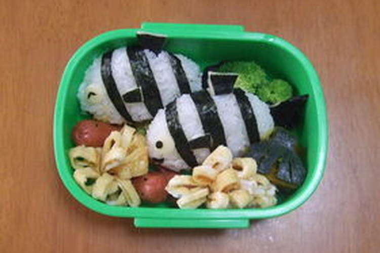 キャラ弁 海物語 レシピ 作り方 By ひなたママごん クックパッド 簡単おいしいみんなのレシピが377万品