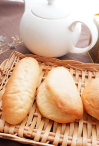 自家製酵母のパン：基本のバンズパン
