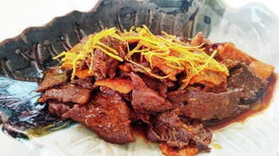 オレンジビーフ(陳皮牛肉)の写真