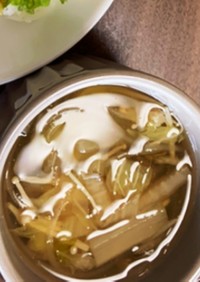 白菜生姜スープ