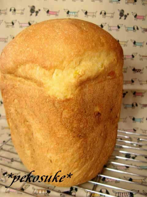 ＨＢで☆コーンクリーム食パンの画像