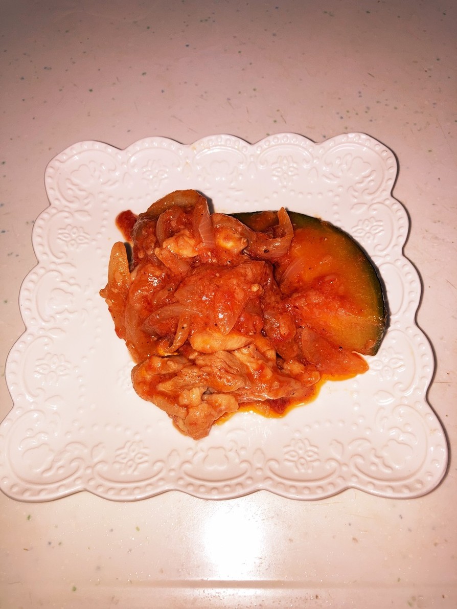 チキンのトマト煮の画像