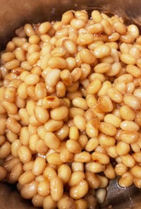 大豆の煮豆　簡単レシピ