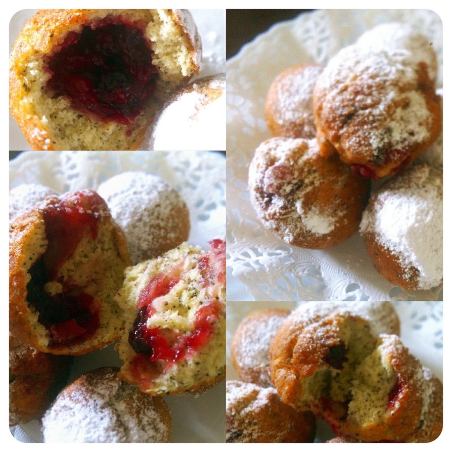 ジャム入り紅茶のドーナッツ by 愛乙女☆愛 【クックパッド】 簡単おいしいみんなのレシピが394万品