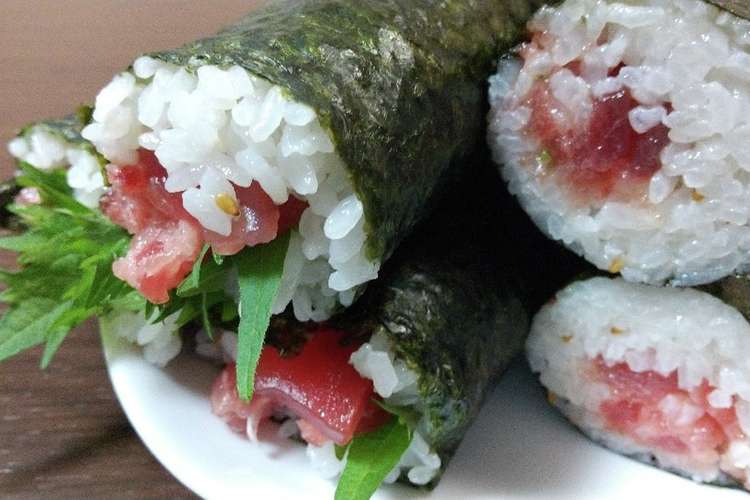 まぐろ三昧の中太巻き寿司 レシピ 作り方 By クックちゃる クックパッド 簡単おいしいみんなのレシピが377万品