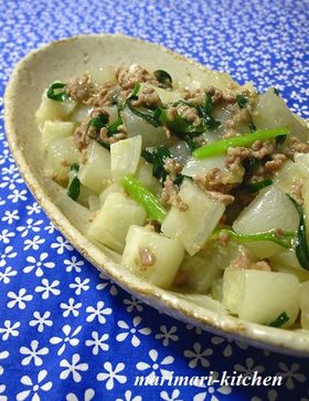 豆腐じゃないよ!麻婆大根!しかも塩!
