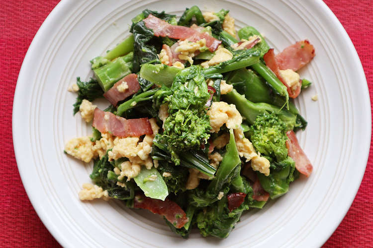 菜の花サラダ レシピ 作り方 By 堀内八郎兵衛 クックパッド 簡単おいしいみんなのレシピが369万品