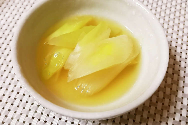 簡単副菜 長ネギの白だし煮 レシピ 作り方 By ポテチ犬 クックパッド 簡単おいしいみんなのレシピが376万品