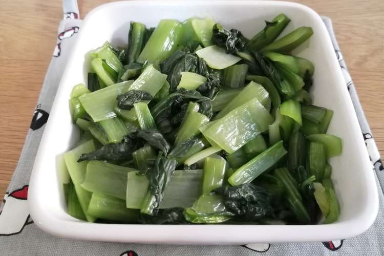 小松菜のおひたし レシピ 作り方 By クッキングヌーブ クックパッド 簡単おいしいみんなのレシピが366万品