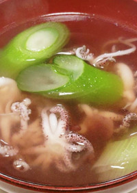 ミミイカの中華スープ