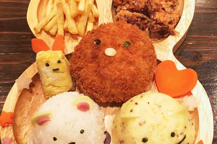 すみっコぐらし バースデープレート レシピ 作り方 By Sun Flover クックパッド 簡単おいしいみんなのレシピが376万品
