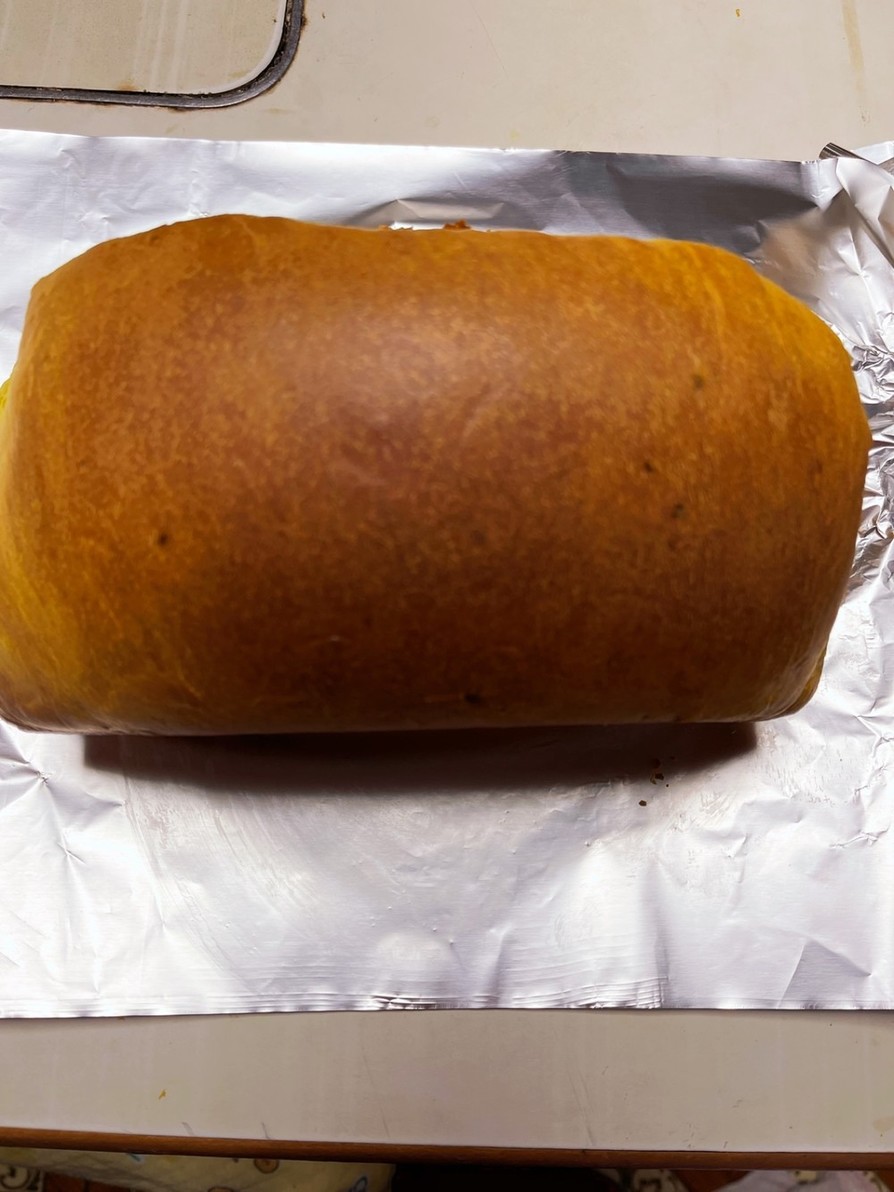 カボチャの生クリーム食パンの画像
