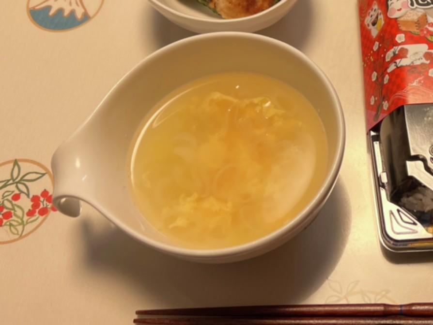 簡単　美味しい卵スープの画像