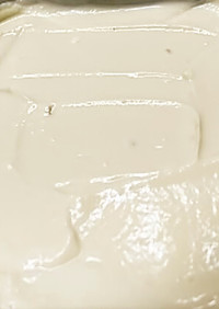 水切りヨーグルトでプロセスクリームチーズ