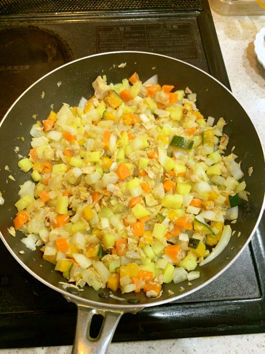 野菜を使用した作り置きレシピ①の画像