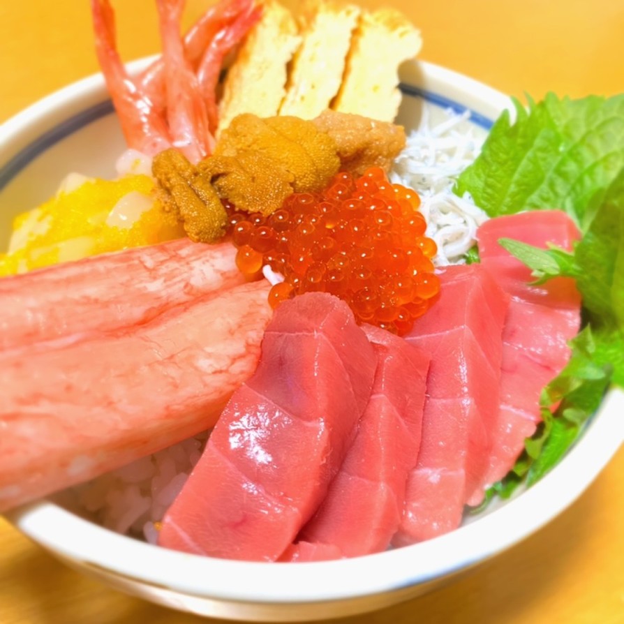 簡単♫海鮮丼のタレ だし醤油の画像