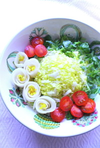 白菜と三つ葉のサラダ2
