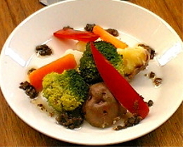 温野菜のサラダ・〜アンチョビソース〜・