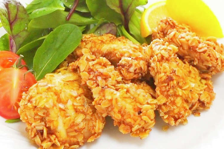 オートミール クリスピーチキン レシピ 作り方 By Aprea クックパッド 簡単おいしいみんなのレシピが367万品