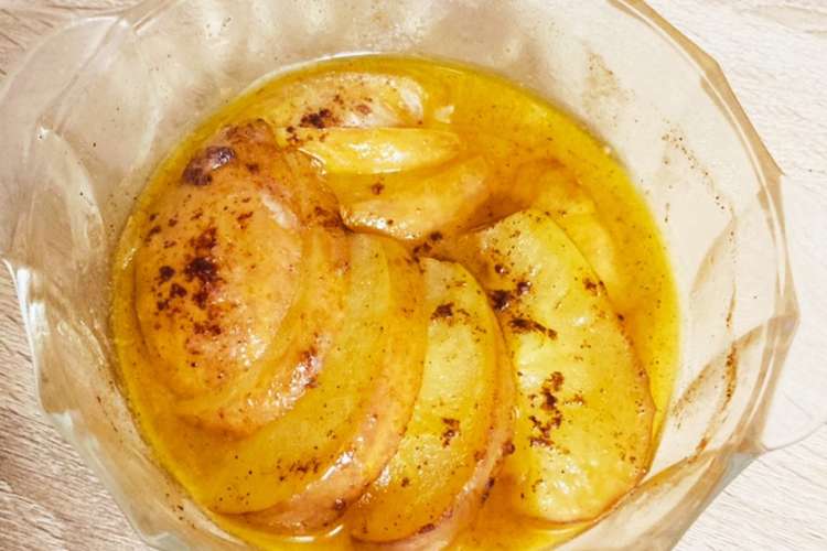 レンジで簡単 シナモンのりんご煮 レシピ 作り方 By くいきんぐ クックパッド 簡単おいしいみんなのレシピが365万品