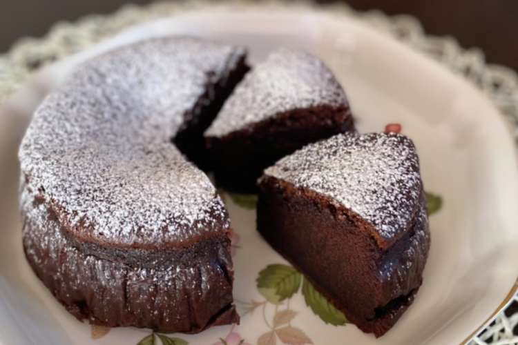 バニラアイスでガトーショコラ レシピ 作り方 By バタ子99 クックパッド 簡単おいしいみんなのレシピが371万品