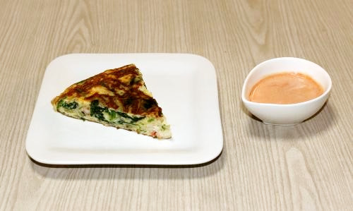 ハムとほうれん草のフリッタータ レシピ