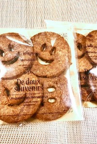 ビニール袋1枚で作るきな粉クッキー