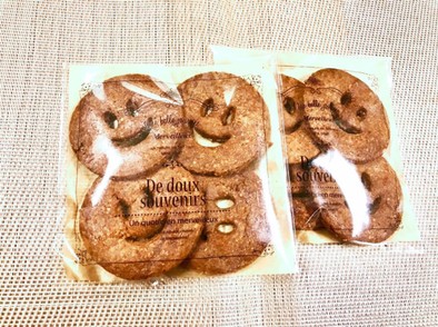 ビニール袋1枚で作るきな粉クッキーの写真