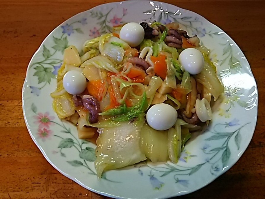 海鮮八宝菜(はっぽうさい)の画像