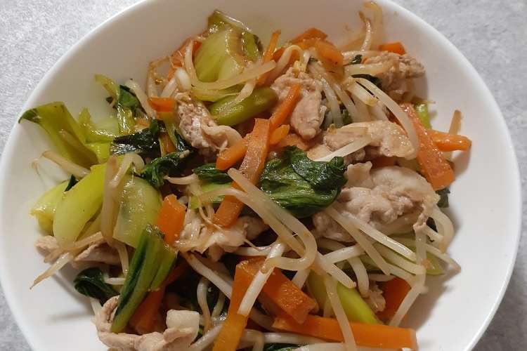 青梗菜の野菜炒め オイスター味 カレー味 レシピ 作り方 By 料理下手の簡単料理 クックパッド 簡単おいしいみんなのレシピが373万品