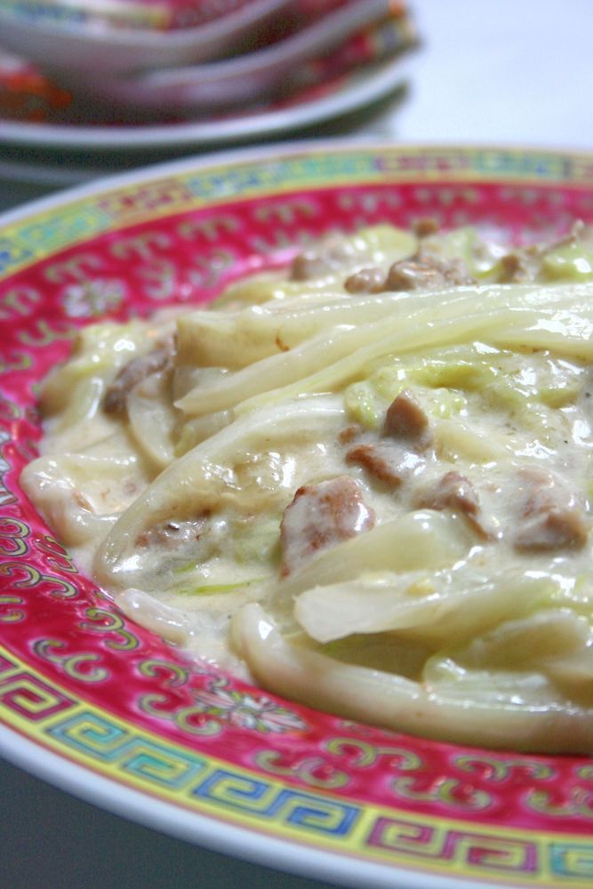 豚肉と白菜の中華風クリーム煮の画像