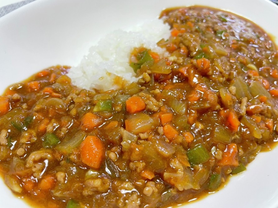 ドライカレー(キーマカレー)の画像