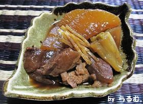 ご飯が進む!甘辛な牛スジ大根