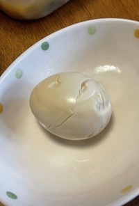 ゆで卵の温めは、解凍モード