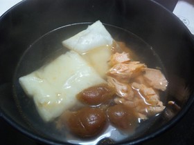 さっぱり★梅干し雑煮