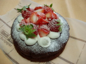 2008 バレンタインガトーショコラ