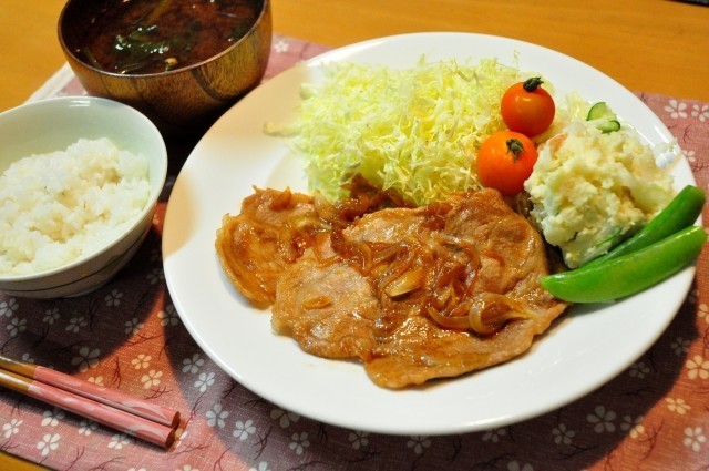 豚ロースの生姜焼きの画像