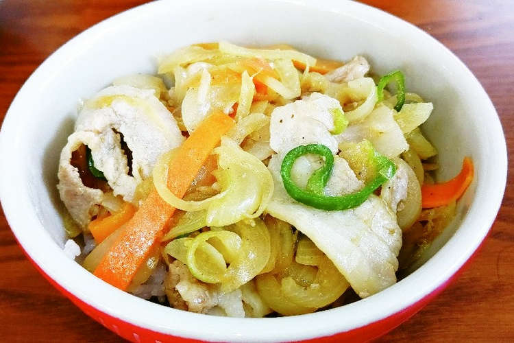 豚バラ甘辛丼 レシピ 作り方 By いくおっちゃん クックパッド 簡単おいしいみんなのレシピが367万品